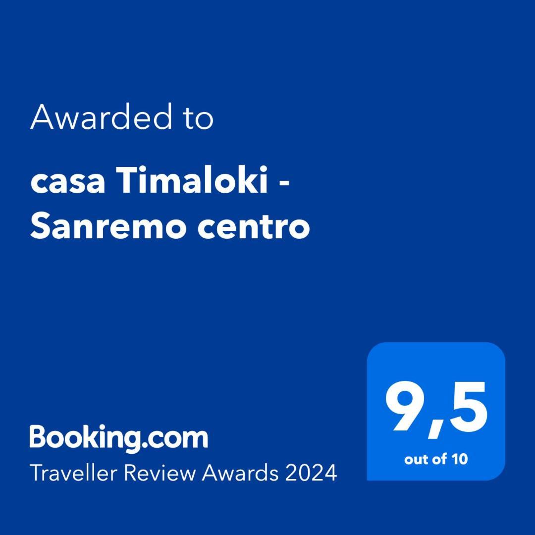Casa Timaloki - Sanremo Centro Apartment Exterior foto